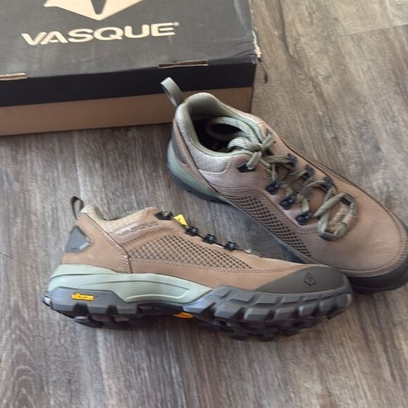 Vasque 7074 Talus XT Low Hiking Boots Men's Brindle/dusty Olive Size 9 - Picture 11 of 12